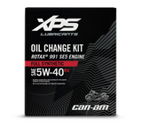 Can-Am XPS 4T 5W-40 Full Synthetic Oil Change Kit for Rotax 991 (SE5) engine SKU 9779483
