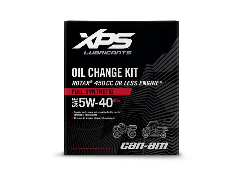 XPS Oil Change Kit Rotax 450cc  Full Synthetic 5W-40