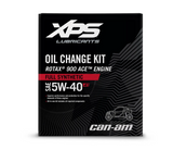 Can-Am XPS 4T 5W-40 Full Synthetic Oil Change Kit for Rotax 900 ACE engine SKU 9779489