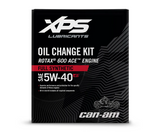 Can-Am XPS 4T 5W-40 Full Synthetic Oil Change Kit for Rotax 600 CC engine SKU 9779490