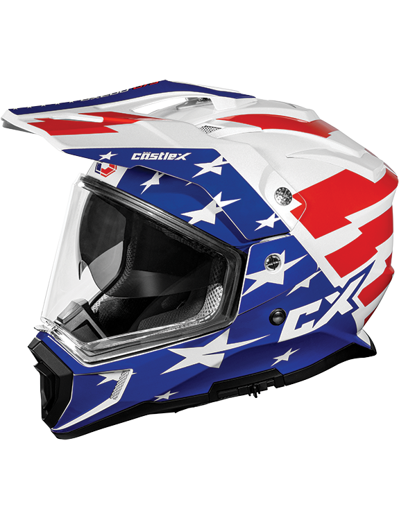 Castle X CX200 Liberty Dual-Sport Motorcycle Helmet