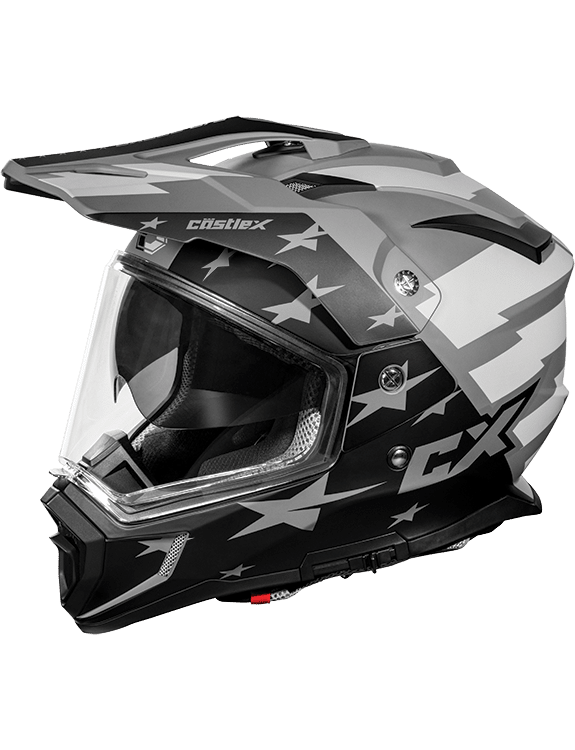 Castle X CX200 Liberty Dual Sport Motorcycle Helmet