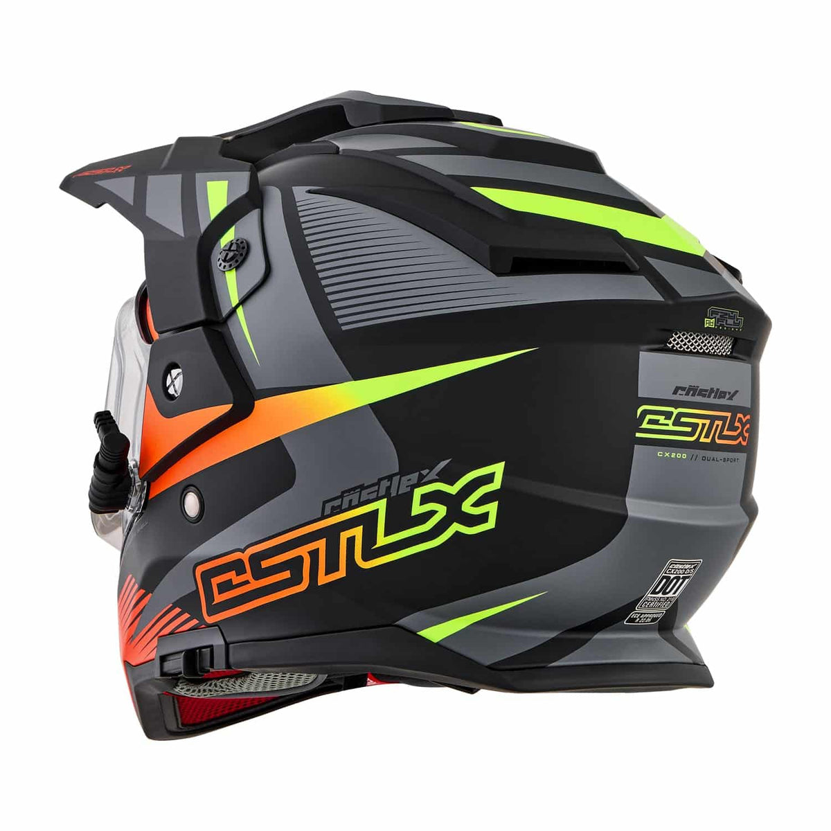 Castle X CX200 Trek Electric Dual Sport Helmet