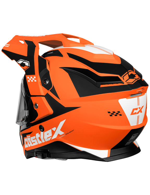 Castle X CX200 Wrath Dual-Sport Motorcycle Helmet