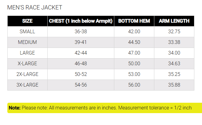 Castle X Men's R24 Race Jacket