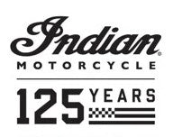 Indian Motorcycle 125th Logo Embroidery Trucker Hat