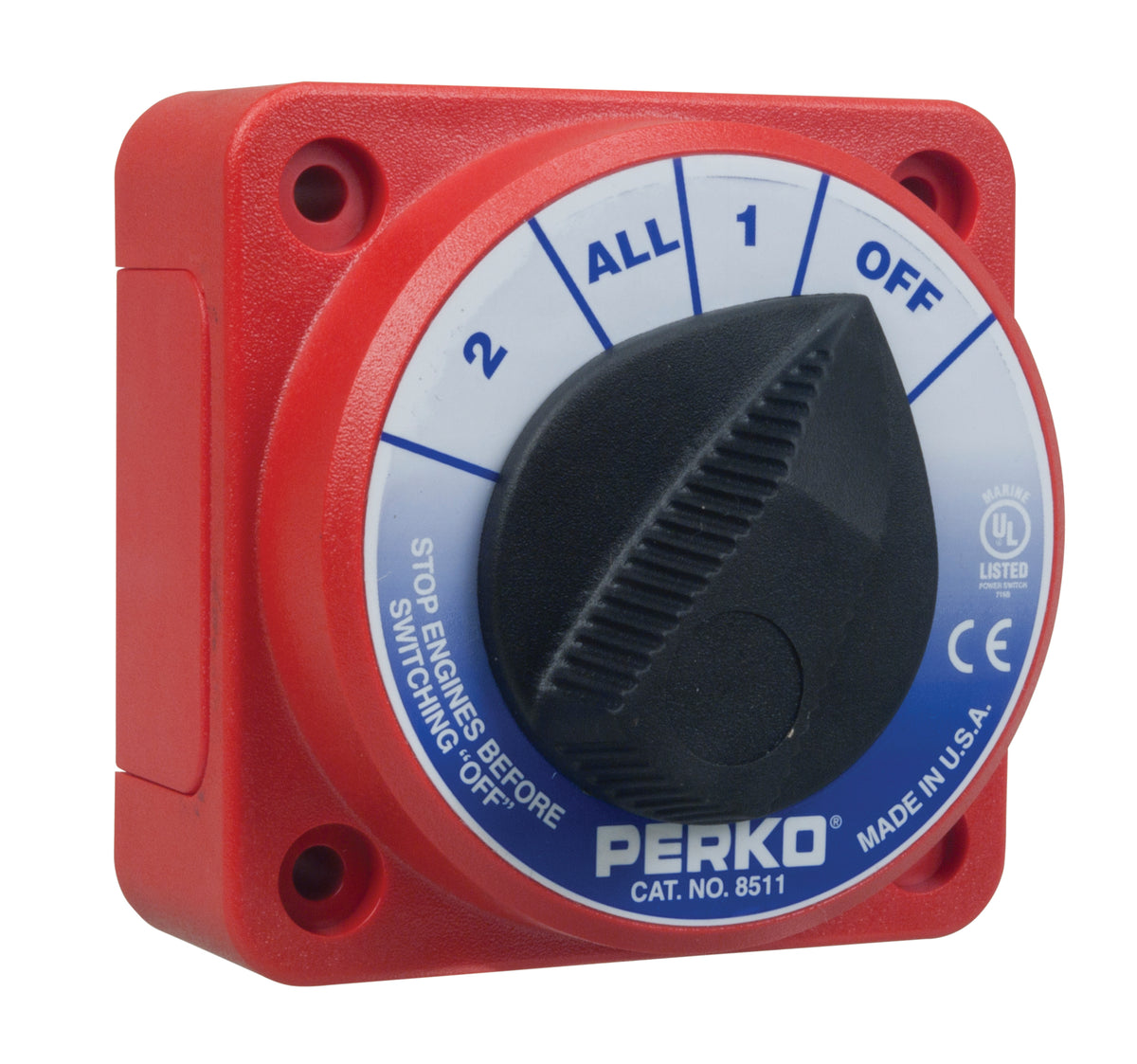 PERKO Compact Medium Duty Battery Selector Switch - 8511DP