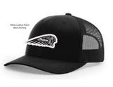 Indian Motorcycle Headdress Logo Leather Patch Trucker Hat