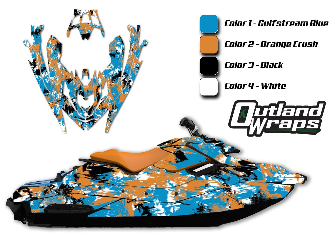 Sea-Doo 2024+ Spark & Spark Trixx Wrap - Khaos