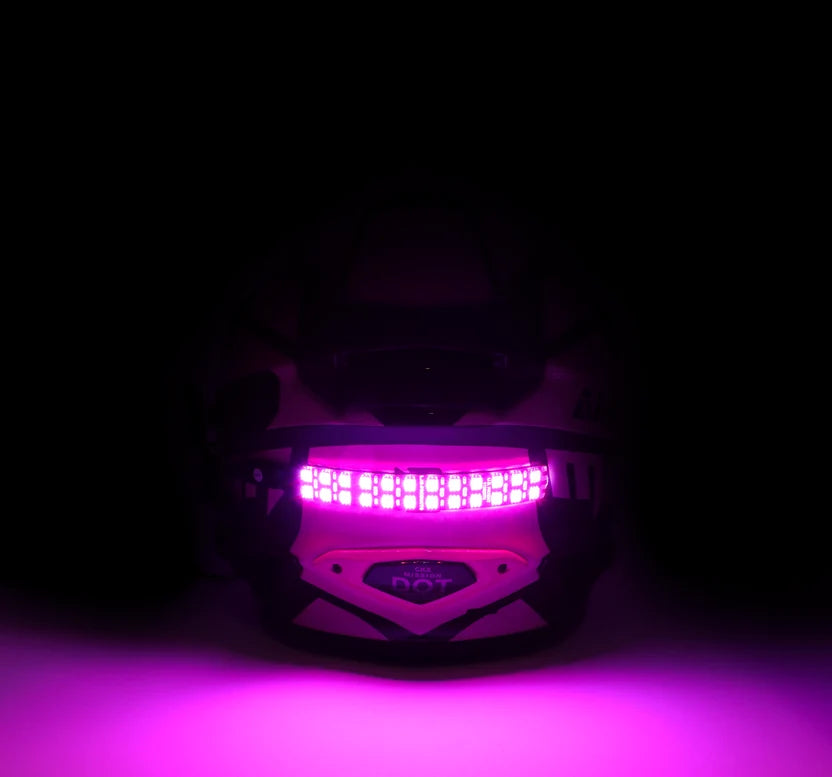 LJE Blizzard Buster Color Selectable Helmet Safety Light