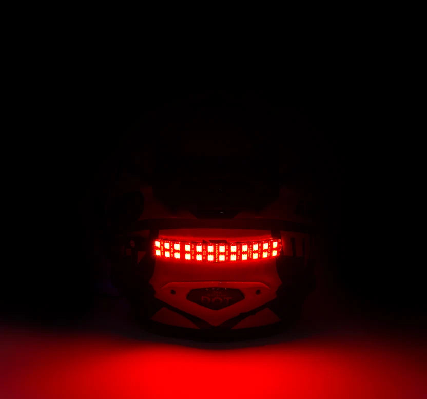 LJE Blizzard Buster Color Selectable Helmet Safety Light