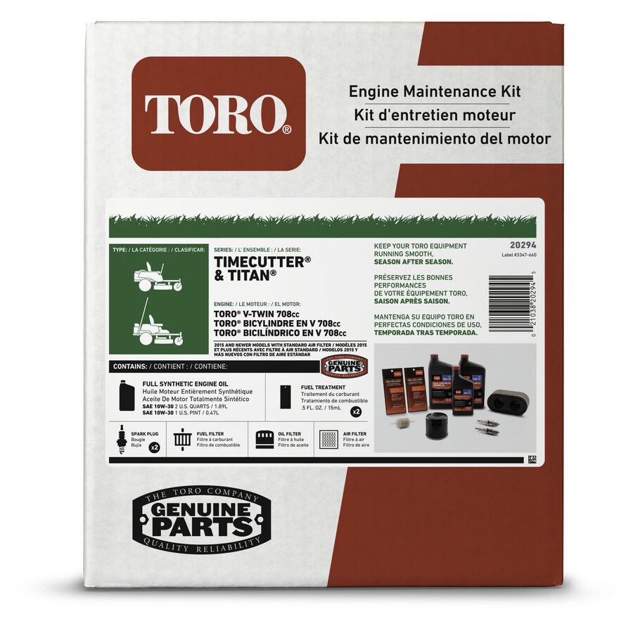 TORO Maintenance Kit Toro V-Twin