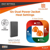 Mobile Warming 12V Heated Dual Power Jacket