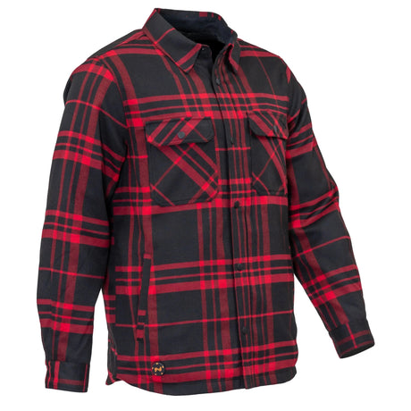 Mobile Warming Men's Flannel Heated Jacket