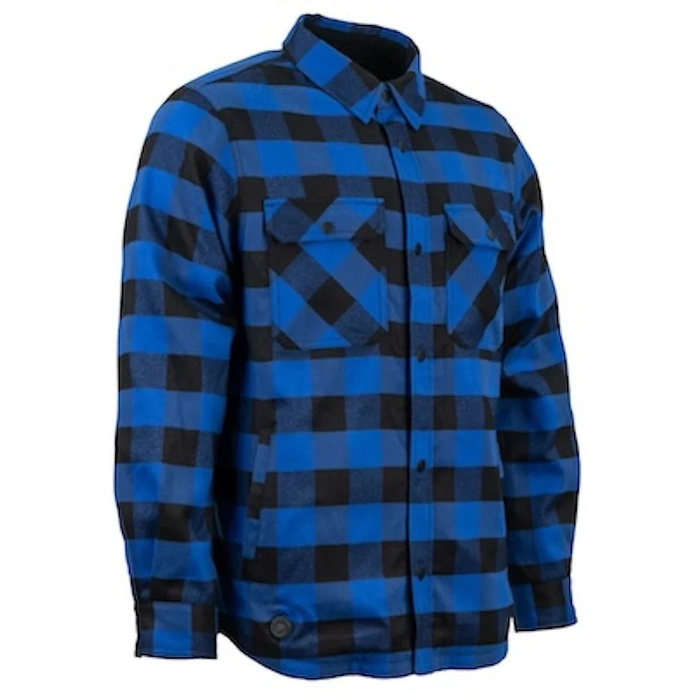 Mobile Warming Men's Flannel Heated Jacket