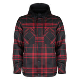 Mobile Warming Men's Flannel Heated Hoodie Jacket