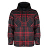 Mobile Warming Men's Flannel Heated Hoodie Jacket