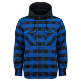 Mobile Warming Men's Flannel Heated Hoodie Jacket