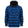 Mobile Warming Men's Flannel Heated Hoodie Jacket