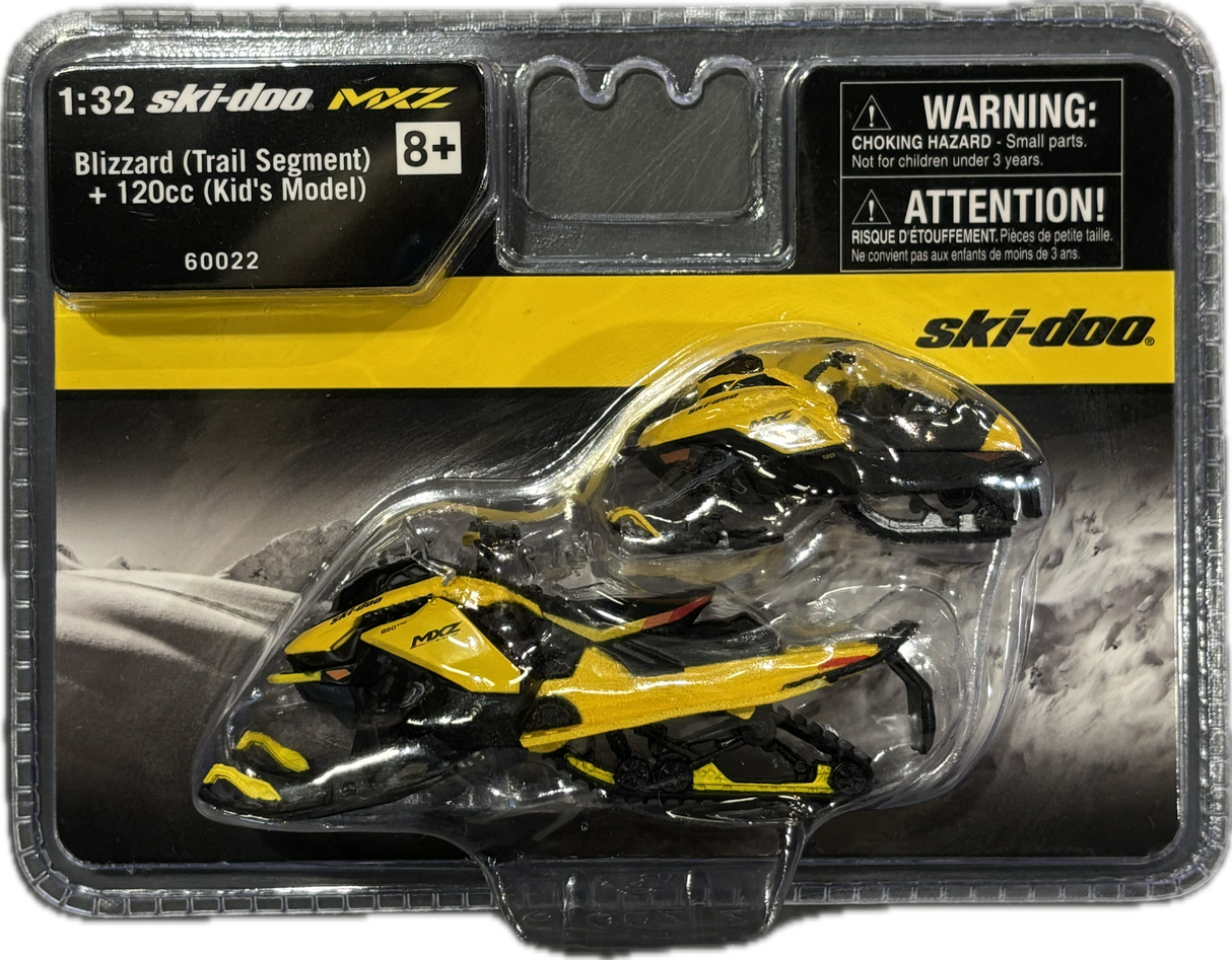1:32 Diecast Ski-Doo YL Bundle OS