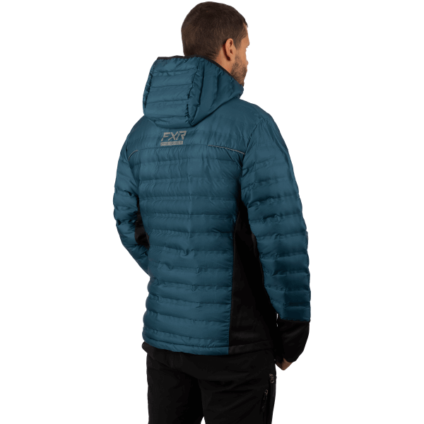 FXR Men's Podium Hybrid Quilted Hoodie