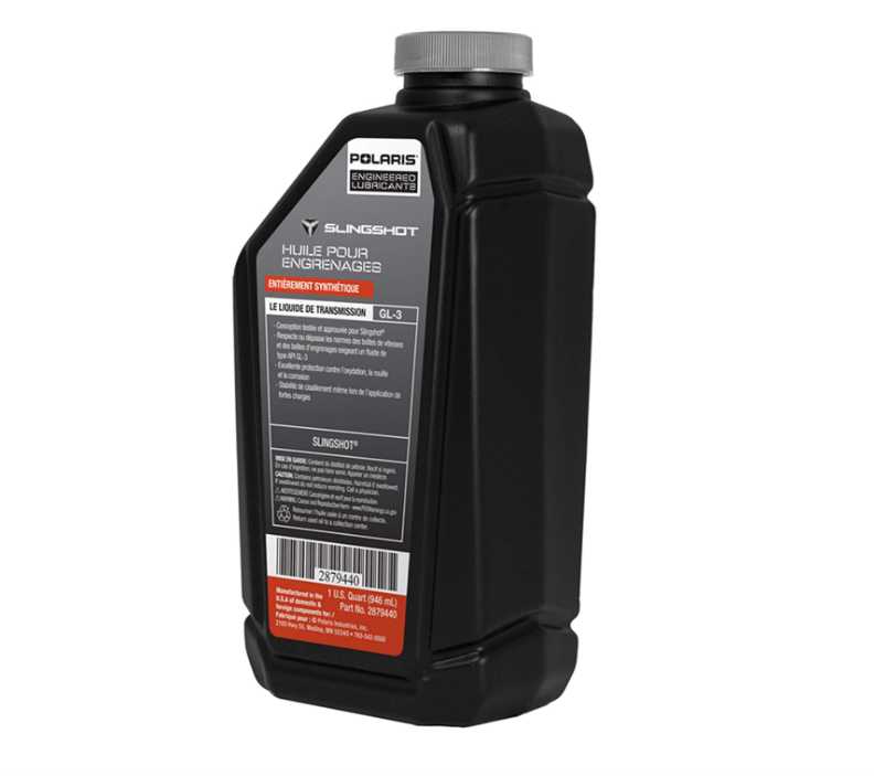 Polaris Slingshot Transmission Oil Lubricant 75w-90 32oz Quart