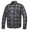 UNIK Men's Armored Zip & Snap Plaid Flannel Shirt Jacket