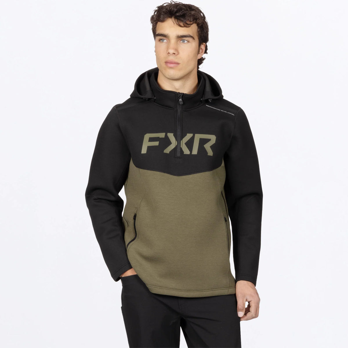 FXR Men's Altitude Tech 1/4 Zip Hoodie
