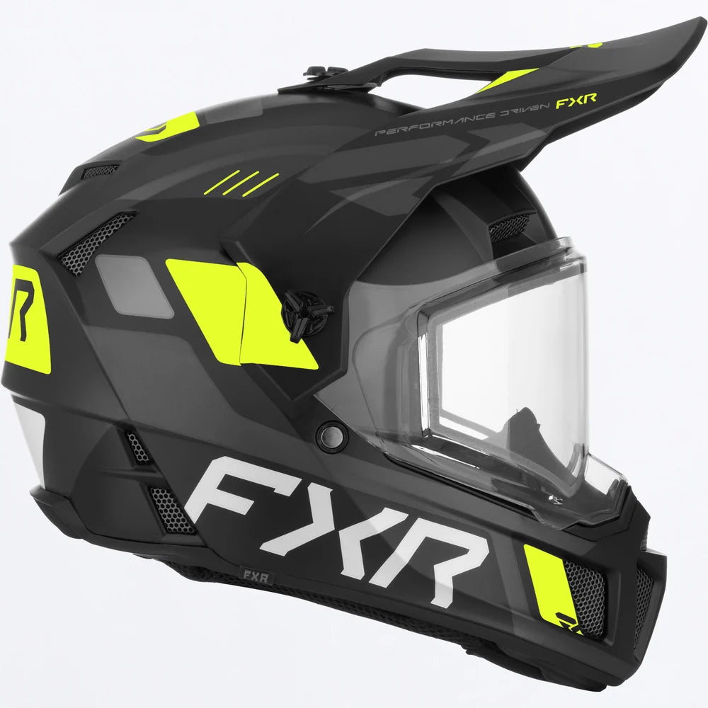 FXR Youth Clutch X Helmet W/ Dual Shield