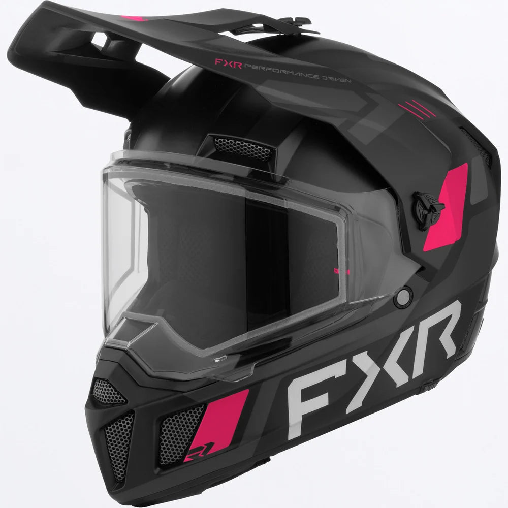 FXR Youth Clutch X Helmet W/ Dual Shield