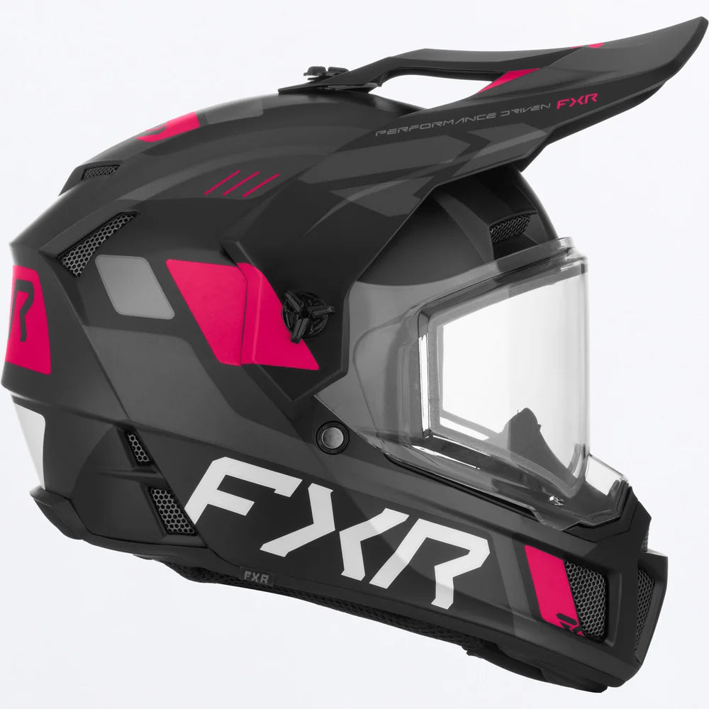 FXR Youth Clutch X Helmet W/ Dual Shield