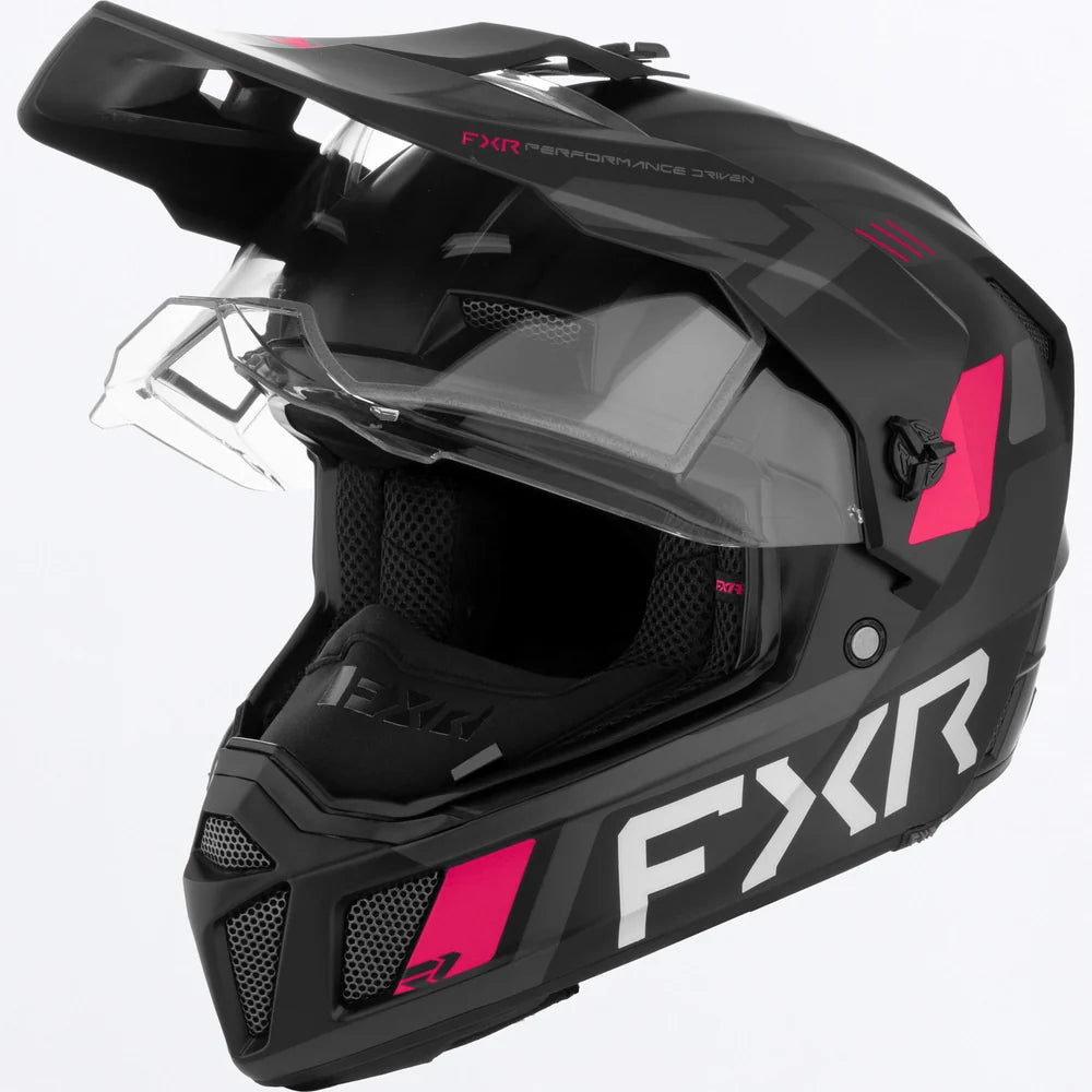 FXR Youth Clutch X Helmet W/ Dual Shield