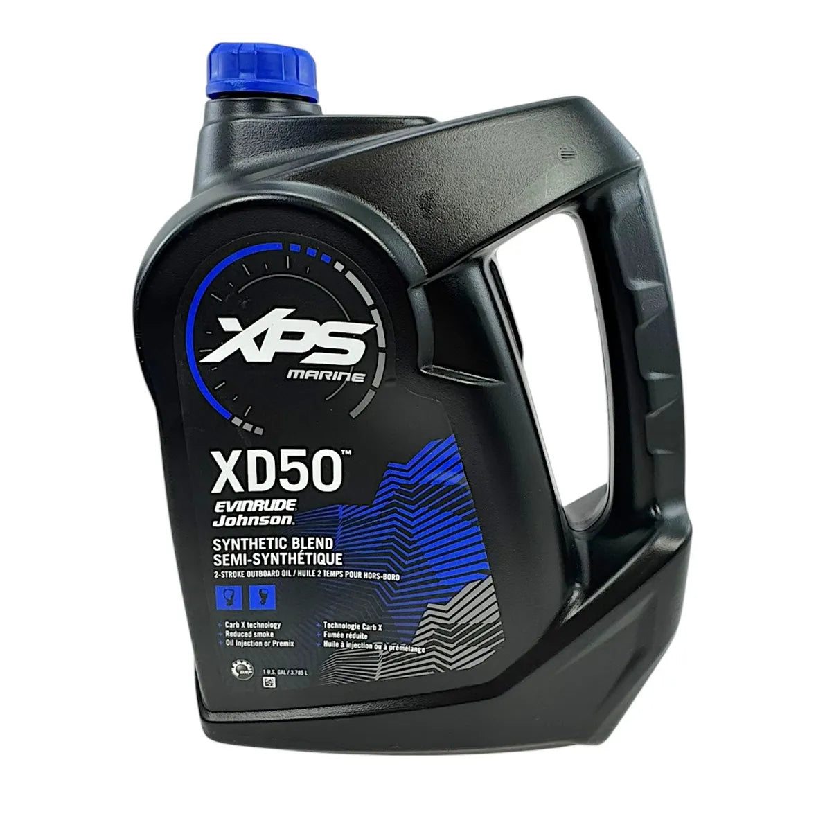 XPS XD50 Synthetic Blend 2-Stroke Outboard Engine Oil, Gallon