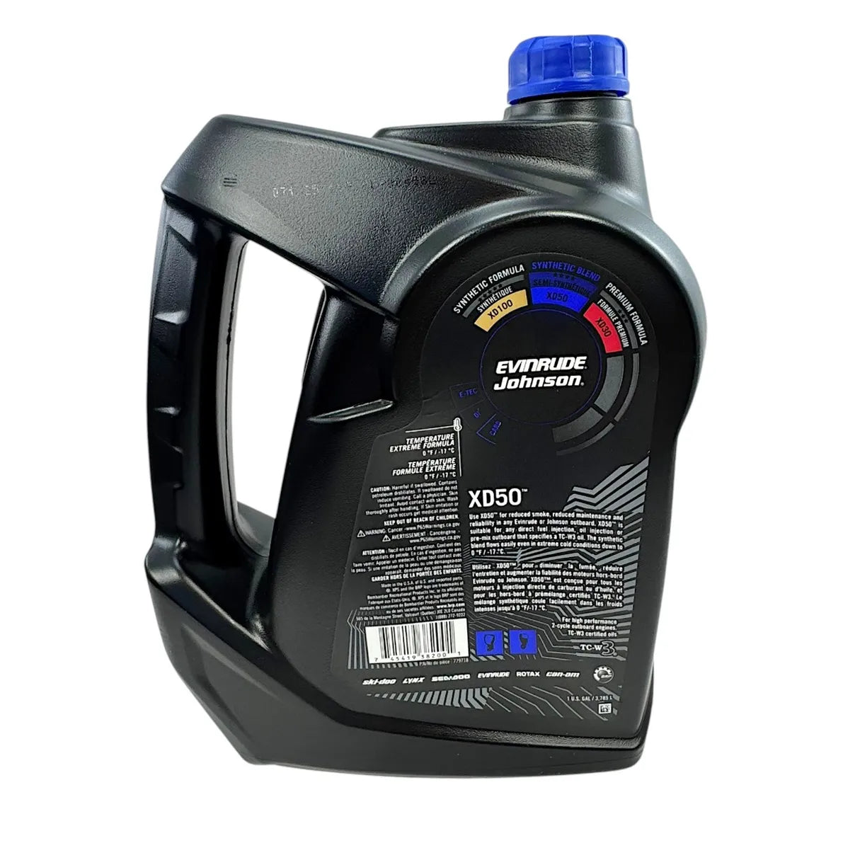 XPS XD50 Synthetic Blend 2-Stroke Outboard Engine Oil, Gallon
