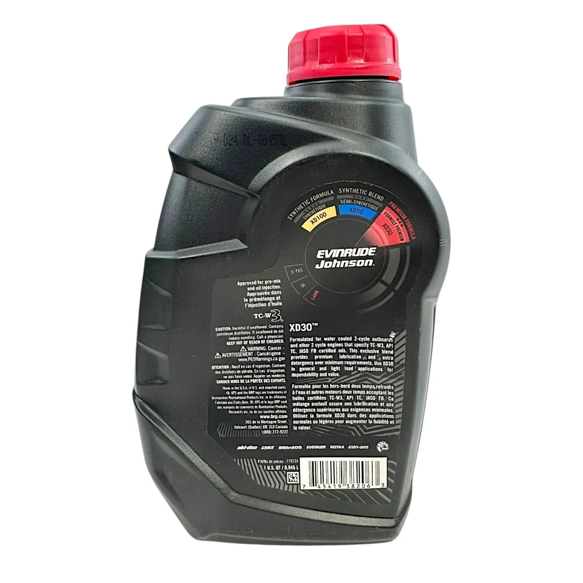 XPS XD30 Premium 2-Stroke Outboard Engine Oil, Quart