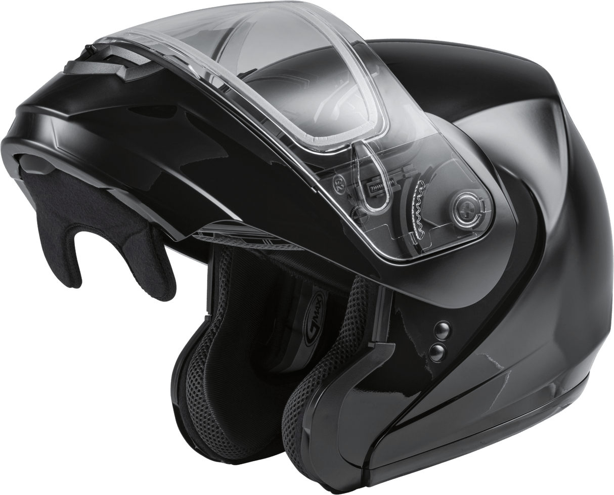 GMAX MD-04S Snow Helmet Solid w/Quick Release Buckle