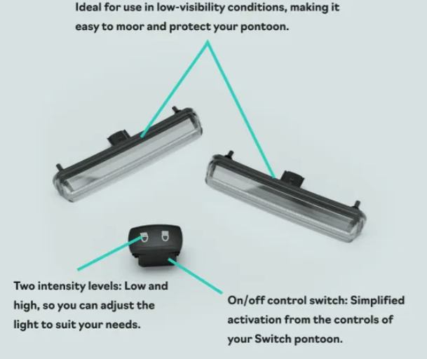 Sea-Doo Front Docking Lights for Switch Pontoons