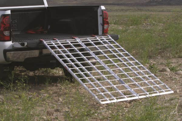 Aluminum Bi-Fold ATV Ramp - Fly Hard Parts