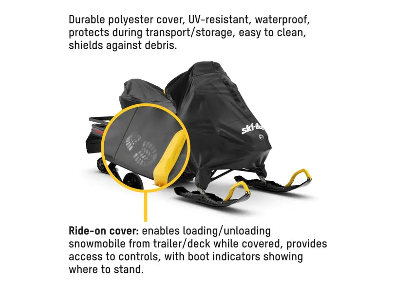 Ski-Doo Ride On Cover (ROC) System With Rap-Clip