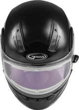 GMAX MD-04S Snow Helmet Solid w/Quick Release Buckle Electric Shield