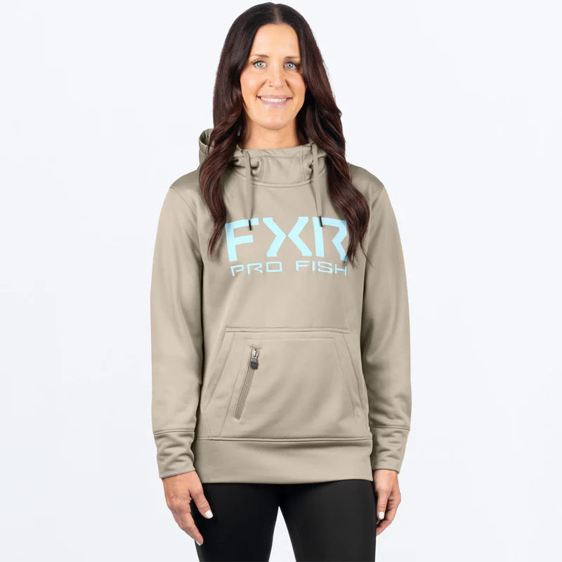 FXR Women's Pro Fish Tech Pullover Hoodie