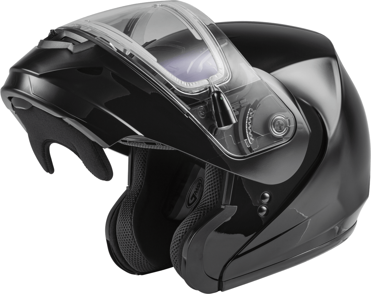 GMAX MD-04S Snow Helmet Solid w/Quick Release Buckle Electric Shield