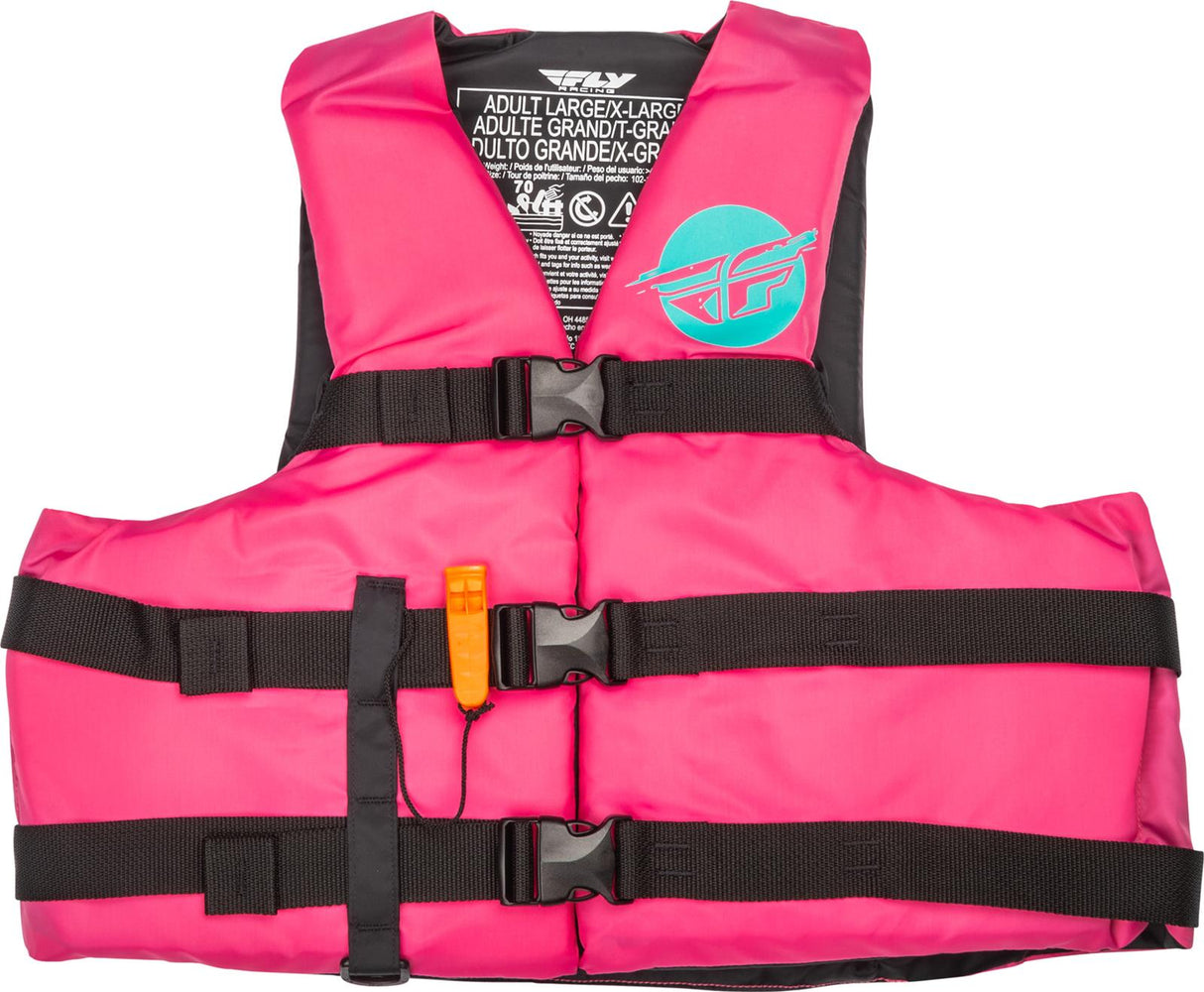 Fly Racing Nylon Flotation Vest Life Jacket