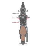 Indian Motorcycle Reduced Reach Foot Controls in Black - Pair