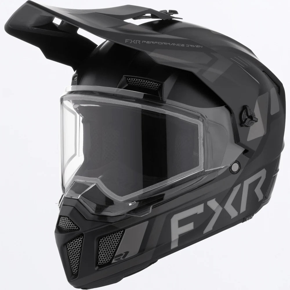 FXR Youth Clutch X Helmet W/ Dual Shield