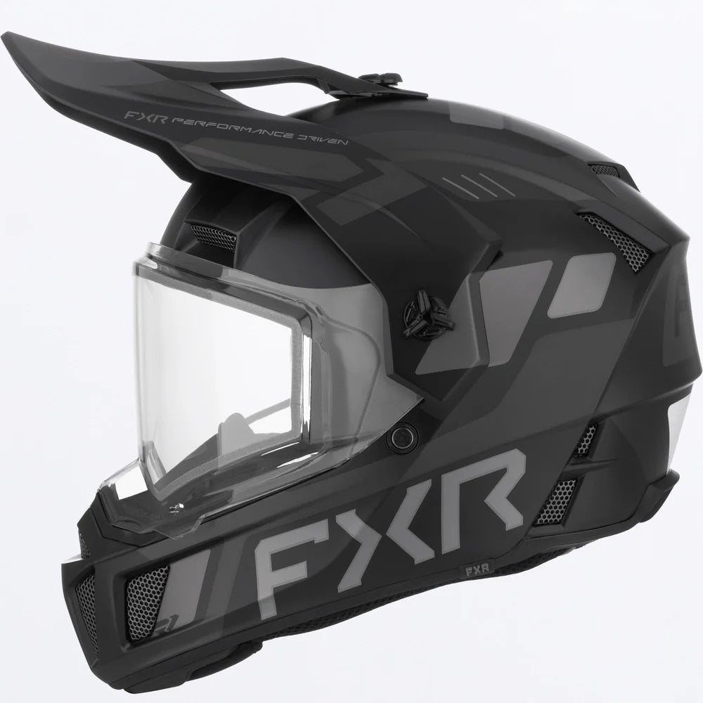 FXR Youth Clutch X Helmet W/ Dual Shield