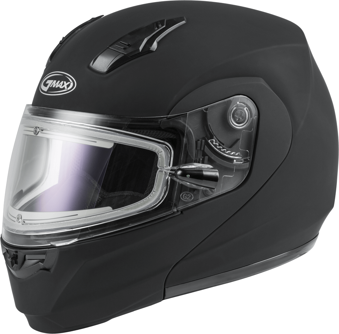 GMAX MD-04S Snow Helmet Solid w/Quick Release Buckle Electric Shield