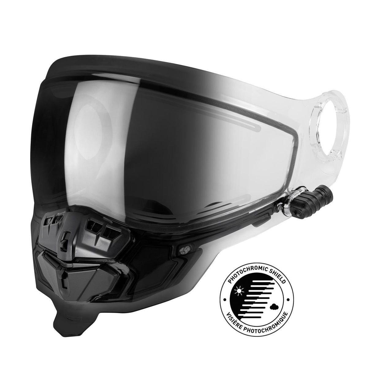 CKX Mission Helmet Electric Double Lens Photochromic Shield (No cable)