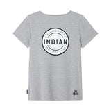 Indian Motorcycle Women's Block Circle Icon Tee