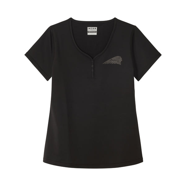 Indian Motorcycle Women's IMC Logo Athlete Tee